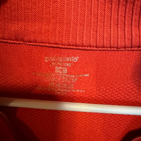 Patagonia Men's Red Half-Zip Pullover - Picture 2 of 5
